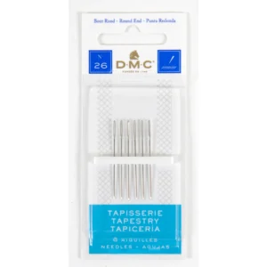 Agulha DMC TAPEÇARIA, 12 cartelas com 2, 26
