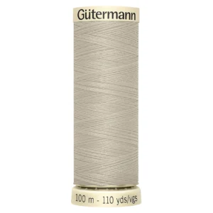 Linha de Costura 100% poliéster Gutermann, cx6 100M