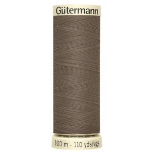 Linha de Costura 100% poliéster Gutermann, cx6 100M